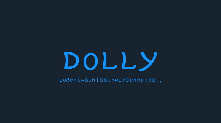 DOLLY Font