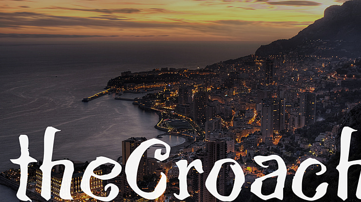 The Croach Font