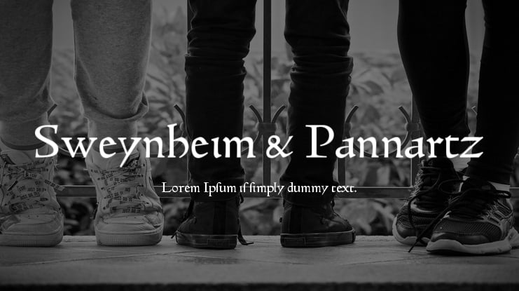 Sweynheim & Pannartz Font Family