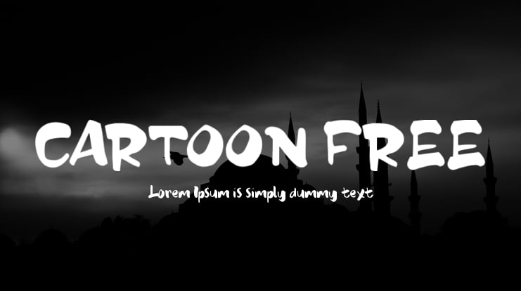 CARTOON FREE Font