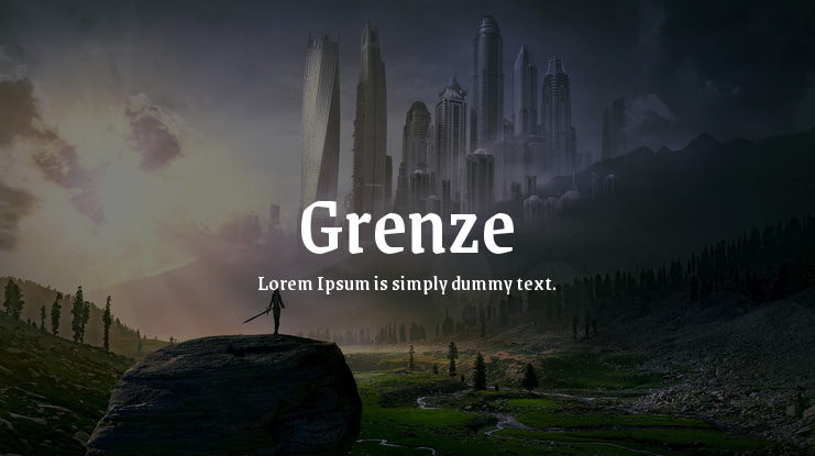 Grenze Font Family