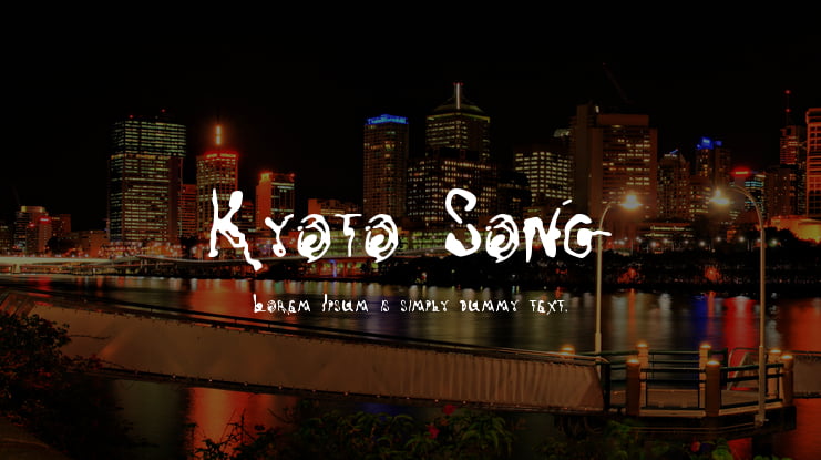 Kyoto Song Font