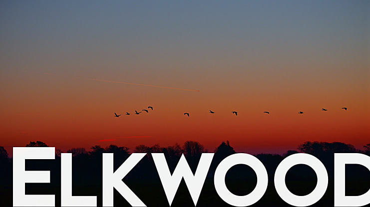 Elkwood Font
