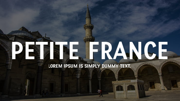 Petite France Font