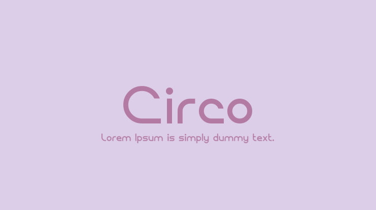 Circo Font
