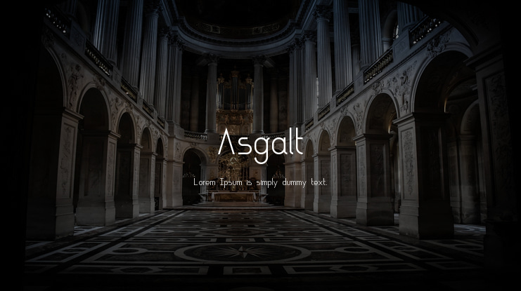 Asgalt Font