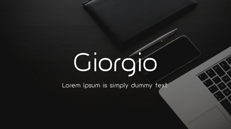 Giorgio Font Family