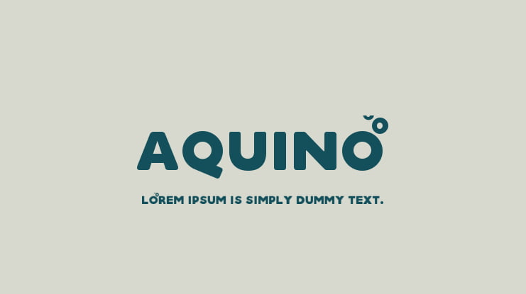 Aquino Font Family