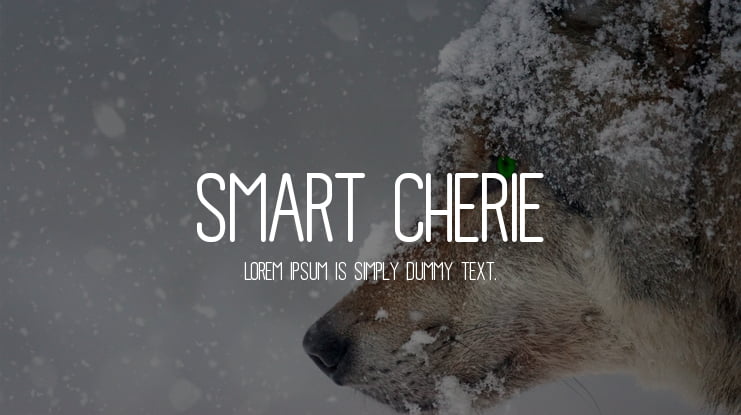 Smart Cherie Font Family