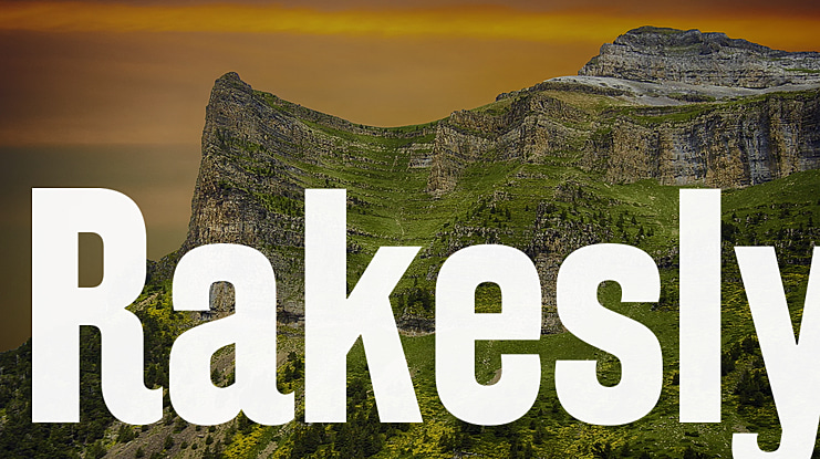 Rakesly Font Family