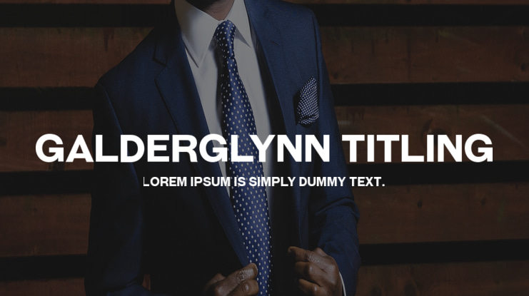 Galderglynn Titling Font Family
