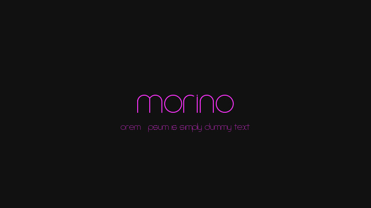 Amorino Font