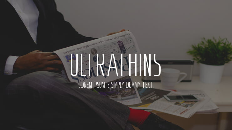 Ultrathins Font