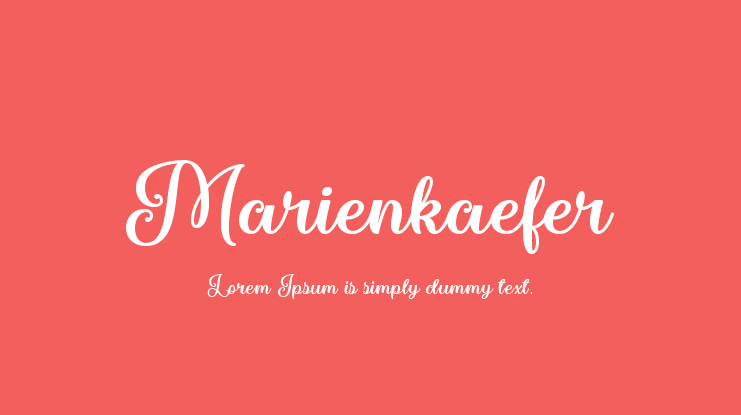 Marienkaefer Font
