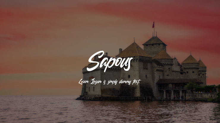 Sapous Font