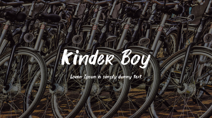Kinder Boy Font Family