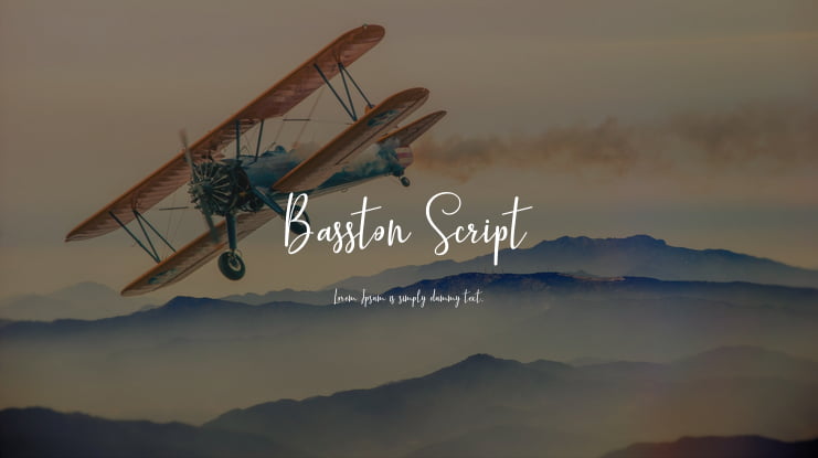 Basston Script Font