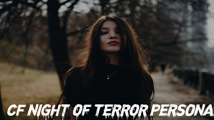 CF Night of Terror PERSONAL Font