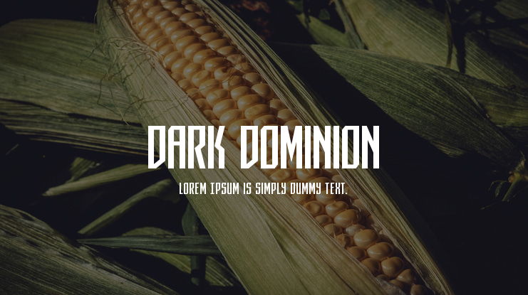 Dark Dominion Font Family