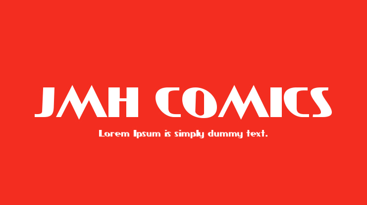 JMH COMICS Font Family