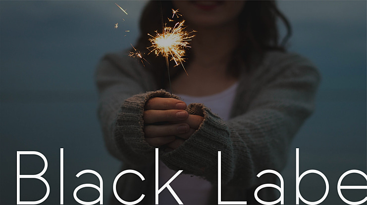 Black Label Font
