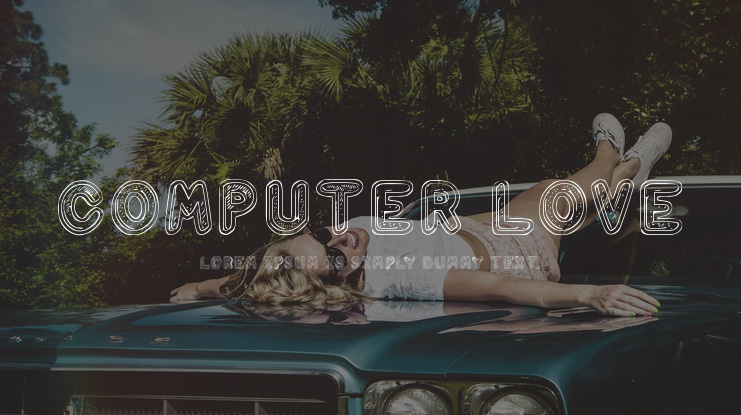Computer Love Font