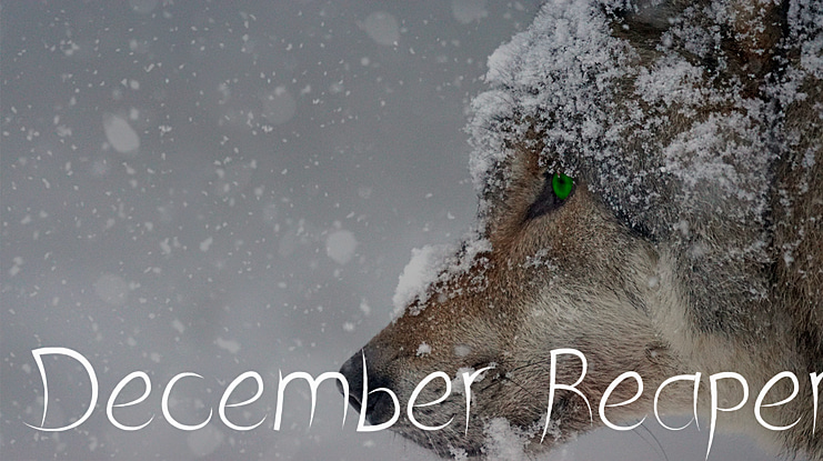December Reaper Font
