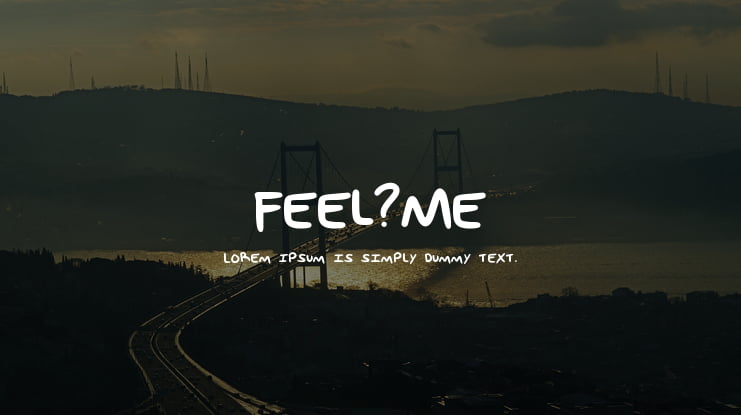 Feel_Me Font