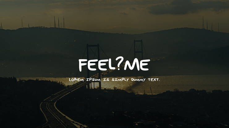 Feel_Me Font