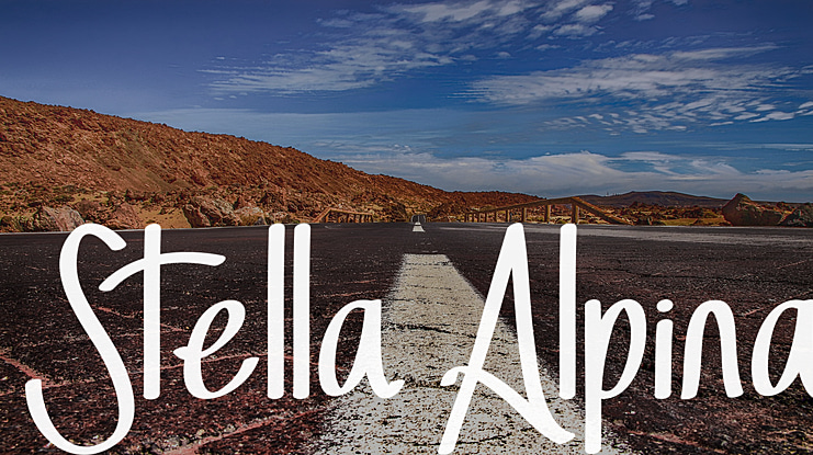 Stella Alpina Font Family