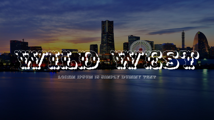 Wild West Font Family
