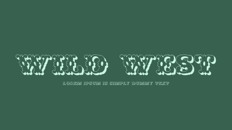 Wild West Font Family