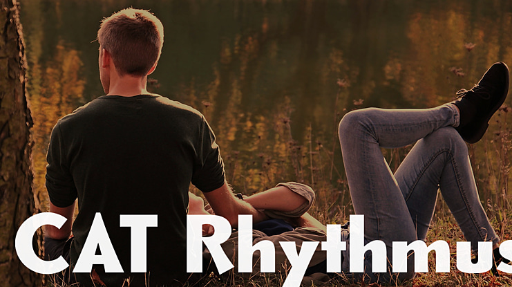 CAT Rhythmus Font