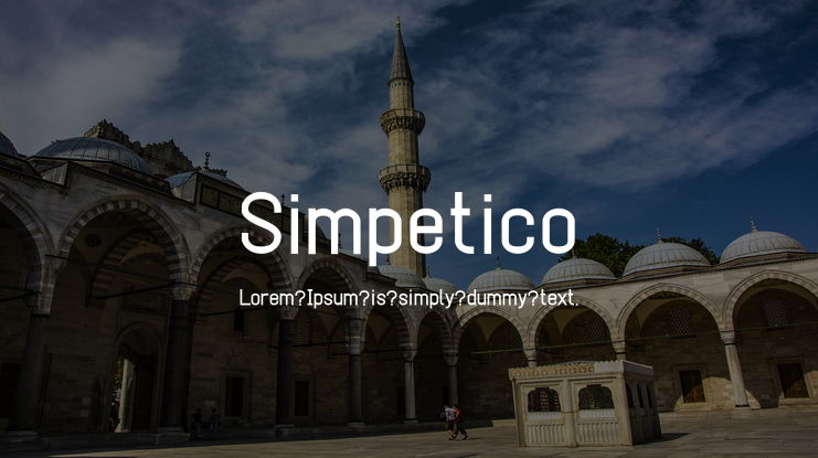 Simpetico Font
