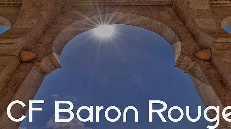 CF Baron Rouge Font