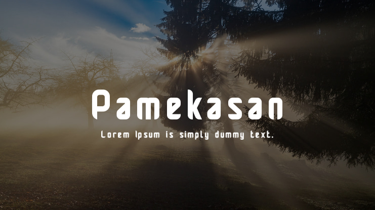 Pamekasan Font Family