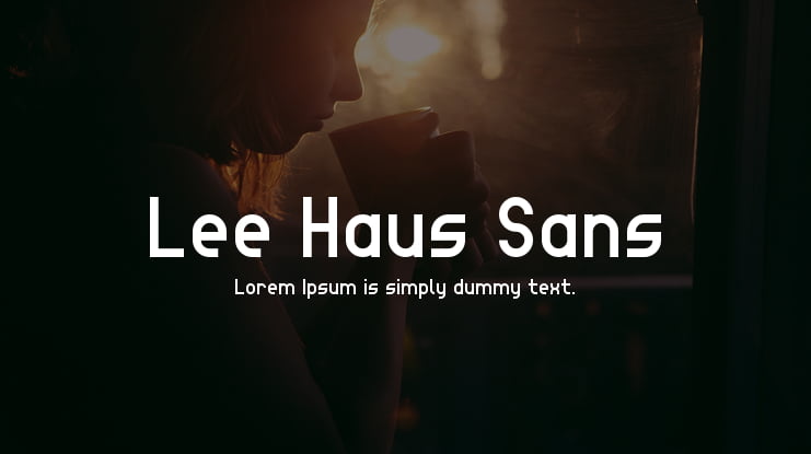 Lee Haus Sans Font Family