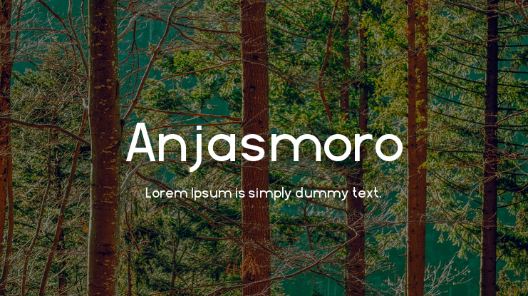 Anjasmoro Font