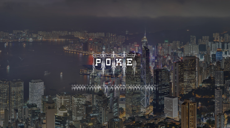 Poke Font