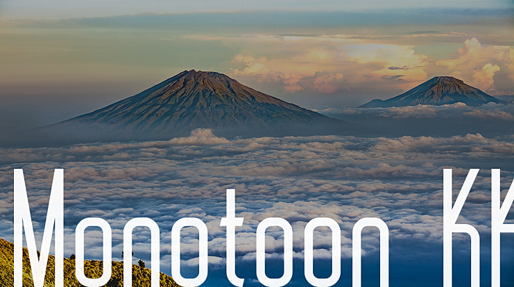 Monotoon KK Font