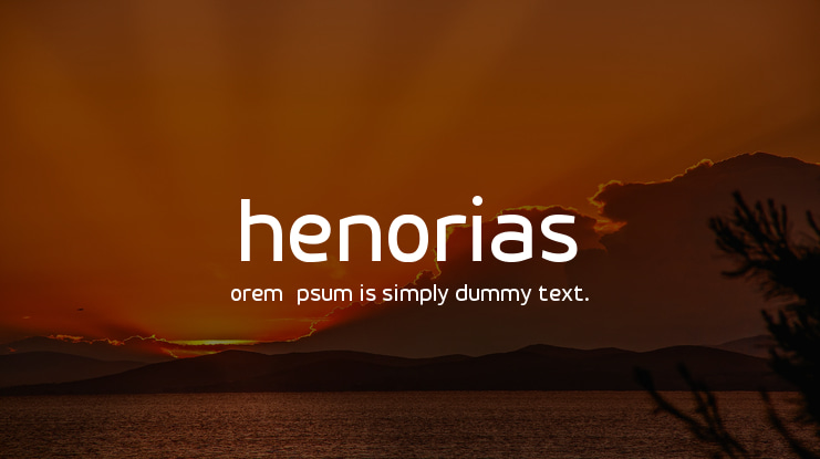 henorias Font