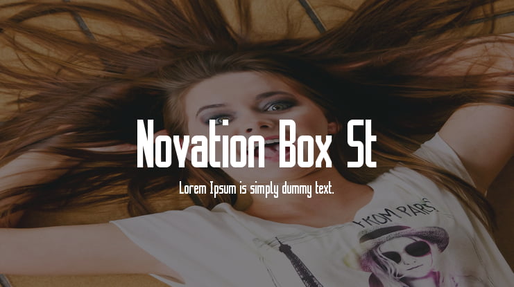 Novation Box St Font