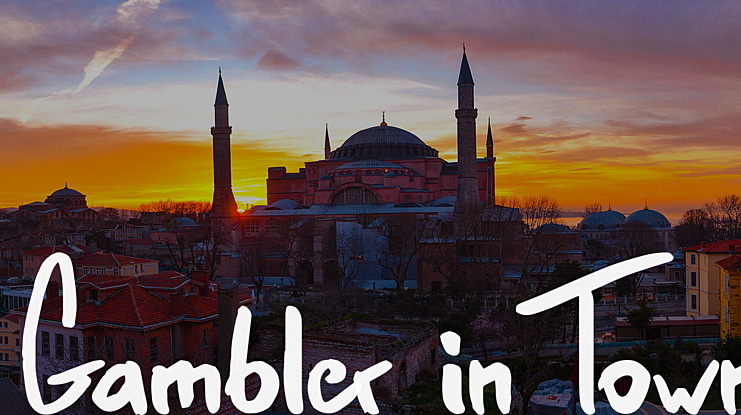 Gambler in Town Font