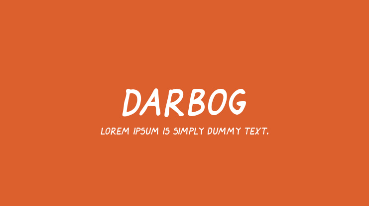 Darbog Font Family