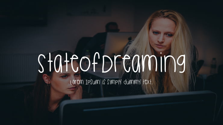 StateOfDreaming Font