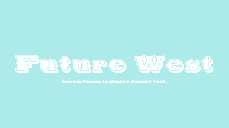 Future West Font