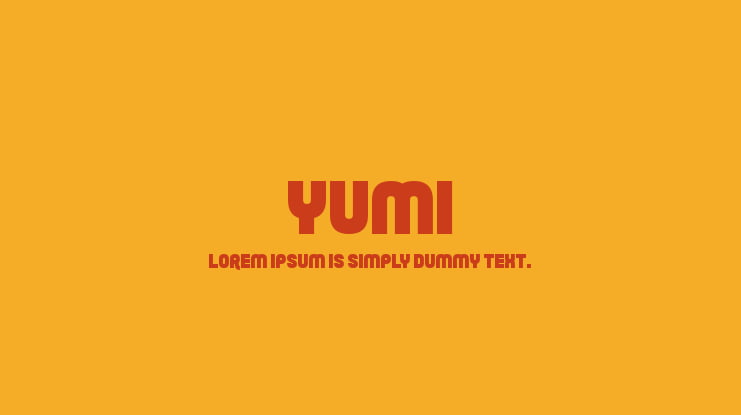 Yumi Font