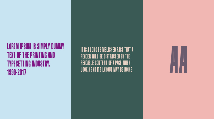 Portishead Dummy Font