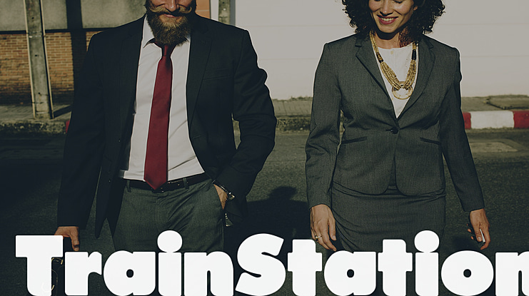 TrainStation Font