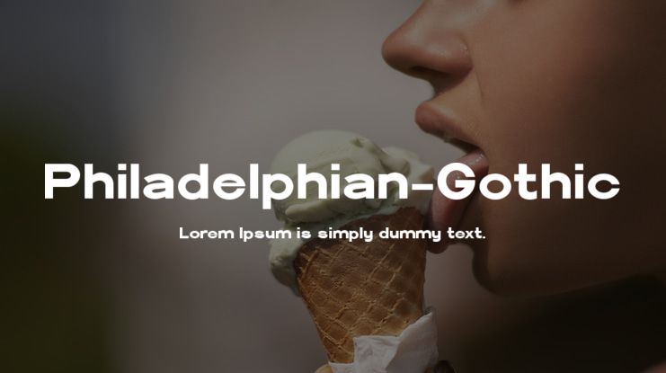 Philadelphian-Gothic Font